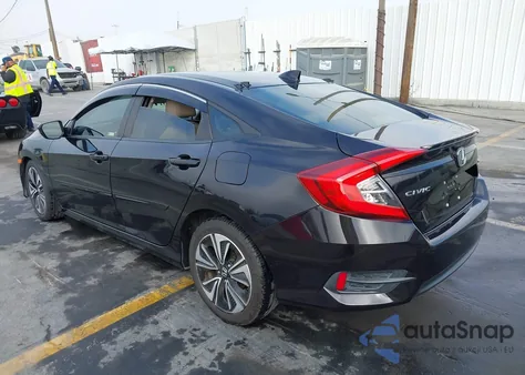 2018 Honda Civic Ex-T from USA, damaged, VIN JHMFC1F3XJX010972